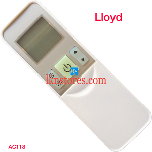 LLOYD AC AIR CONDITION REMOTE COMPATIBLE AC118 - LKNSTORES