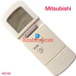 MITSUBISHI AC AIR CONDITION REMOTE COMPATIBLE AC14A - LKNSTORES