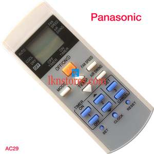 PANASONIC AC AIR CONDITION REMOTE COMPATIBLE AC29 - LKNSTORES