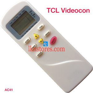 TCL VIDEOCON AC AIR CONDITION REMOTE COMPATIBLE AC41 - LKNSTORES
