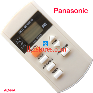 PANASONIC AC AIR CONDITION REMOTE 7 BUTTONS COMPATIBLE AC44A - LKNSTORES