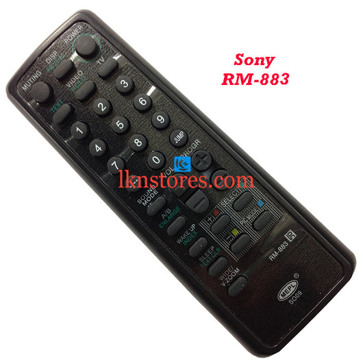 Sony Remote Control RM 883 Wega replacement - LKNSTORES