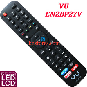 VU LED TV Model EN2BP27V Compatible Remote Control