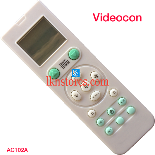 VIDEOCON AC AIR CONDITION REMOTE COMPATIBLE AC102A - LKNSTORES