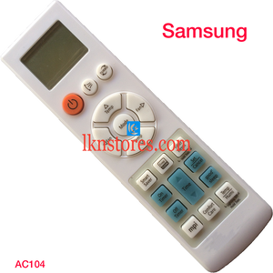 SAMSUNG AC AIR CONDITION REMOTE COMPATIBLE AC104 - LKNSTORES