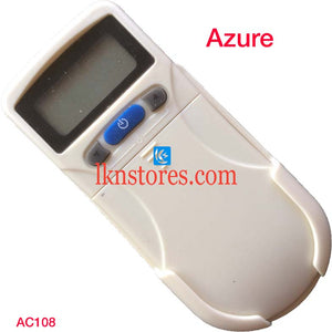 AZURE AC AIR CONDITION REMOTE COMPATIBLE AC108 - LKNSTORES