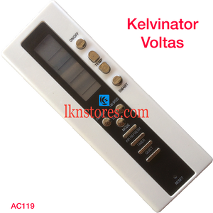 KELVINATOR VOLTAS AC AIR CONDITION REMOTE COMPATIBLE AC119 - LKNSTORES