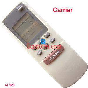 CARRIER AC AIR CONDITION REMOTE COMPATIBLE AC128 - LKNSTORES