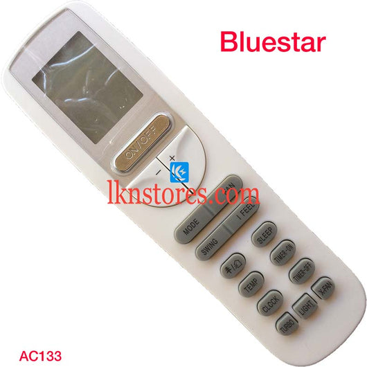 BLUESTAR AC AIR CONDITION REMOTE COMPATIBLE AC133 - LKNSTORES