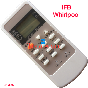 IFB WHIRLPOOL AC AIR CONDITION REMOTE COMPATIBLE AC135 - LKNSTORES