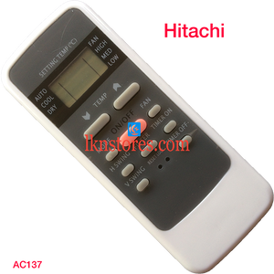 HITACHI AC AIR CONDITION REMOTE COMPATIBLE AC137 - LKNSTORES