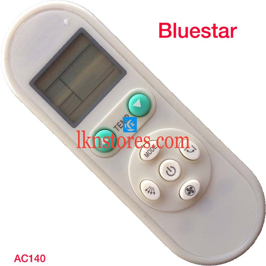 BLUESTAR AC AIR CONDITION REMOTE COMPATIBLE AC140 - LKNSTORES