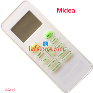 MIDEA AC AIR CONDITION REMOTE COMPATIBLE AC142 - LKNSTORES