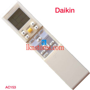 DAIKIN AC AIR CONDITION REMOTE COMPATIBLE AC153 - LKNSTORES