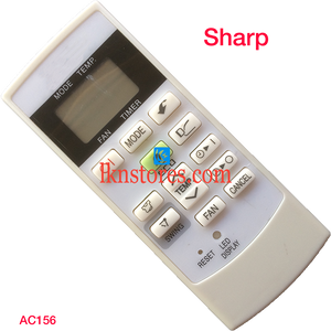 SHARP AC AIR CONDITION REMOTE COMPATIBLE AC156 - LKNSTORES