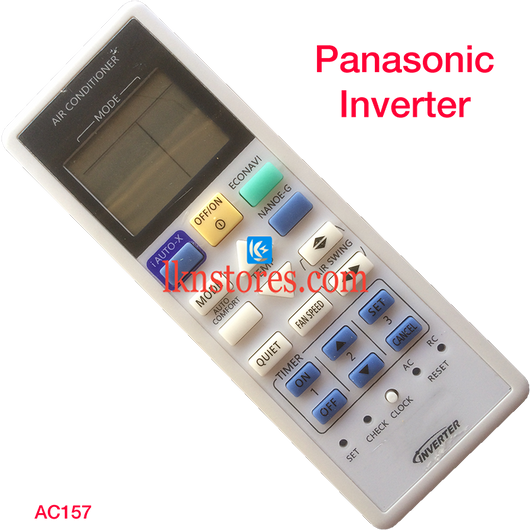 PANASONIC AC AIR CONDITION REMOTE INVERTER COMPATIBLE AC157 - LKNSTORES