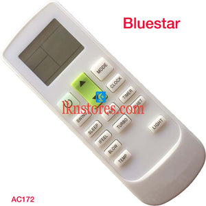 BLUESTAR AC AIR CONDITION REMOTE COMPATIBLE AC172 - LKNSTORES