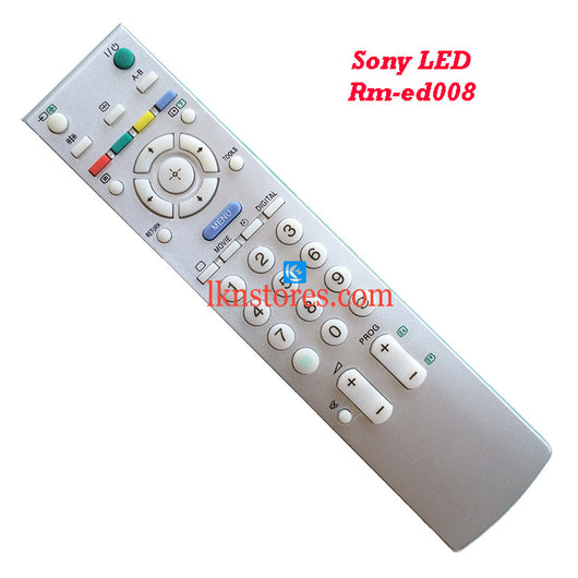 Sony RM ED008 LCD replacement remote control - LKNSTORES