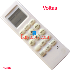 VOLTAS AC AIR CONDITION REMOTE COMPATIBLE AC36E - LKNSTORES