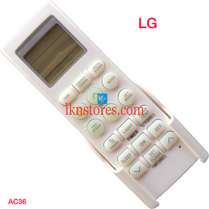 LG AC AIR CONDITION REMOTE COMPATIBLE AC36 - LKNSTORES