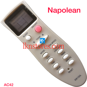 NAPOLEAN AC AIR CONDITION REMOTE COMPATIBLE AC42 - LKNSTORES