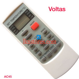 VOTAS AC AIR CONDITION REMOTE COMPATIBLE AC45 - LKNSTORES