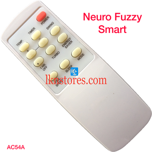 NEURO FUZZY SMART CONTROL AC AIR CONDITION REMOTE COMPATIBLE AC54A - LKNSTORES