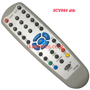 SCV DTH 064 replacement remote control - LKNSTORES