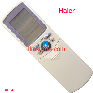 HAIER AC AIR CONDITION REMOTE COMPATIBLE AC64 - LKNSTORES