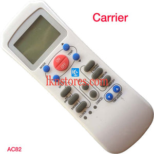 Carrier AC Air Condition Remote Compatible AC82 - LKNSTORES