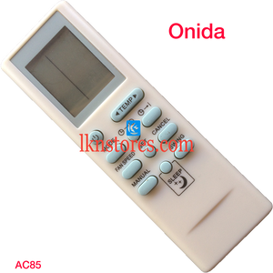 ONIDA AC AIR CONDITION REMOTE COMPATIBLE AC85 - LKNSTORES