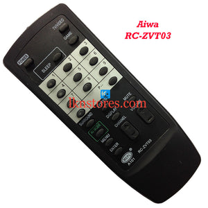 Aiwa ZVT 03 replacement remote control - LKNSTORES