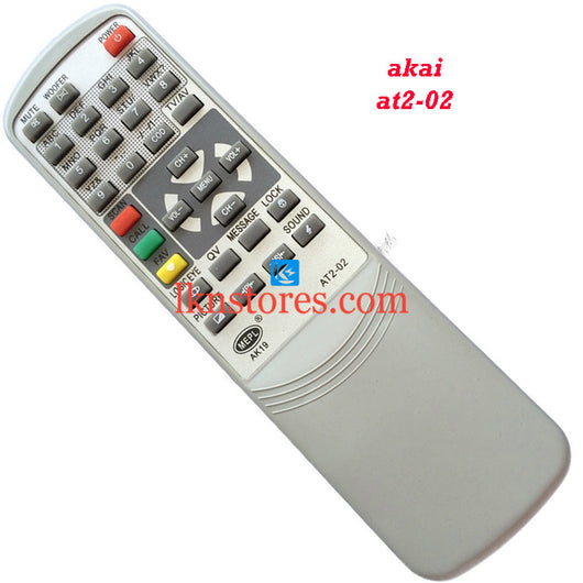 Akai AT2 02 replacement remote control - LKNSTORES