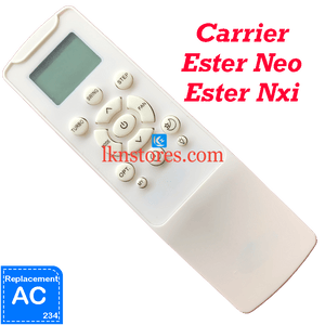Carrier AC Ester Neo Nxi Inverter Compatible Remote Control 