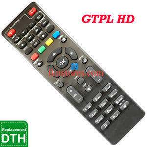 GTPL Set top Box HD DTH Replacement remote control