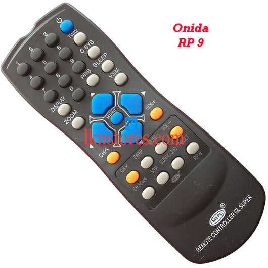 Onida RP 9 replacement remote control - LKNSTORES
