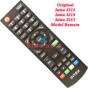 Intex LED LCD 3215 3219 3213 Original Remote Control model3 - LKNSTORES
