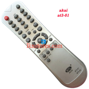 Akai AT3 01 replacement remote control - LKNSTORES
