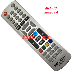 Dish DTH Zenega 4 replacement remote control - LKNSTORES