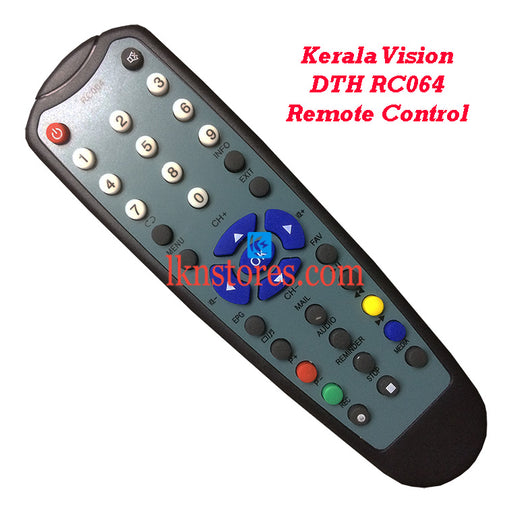 Kerala Vision SCV DTH replacement remote control - LKNSTORES