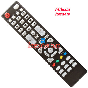 Mitashi LED LCD Remote Control Best Compatible model1 - LKNSTORES