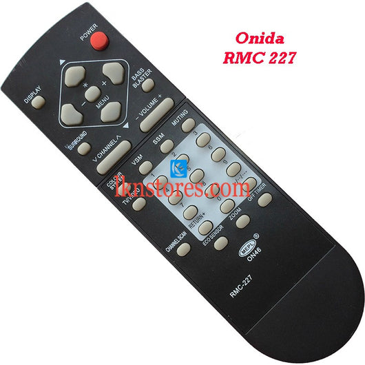 Onida RMC 227 replacement remote control - LKNSTORES