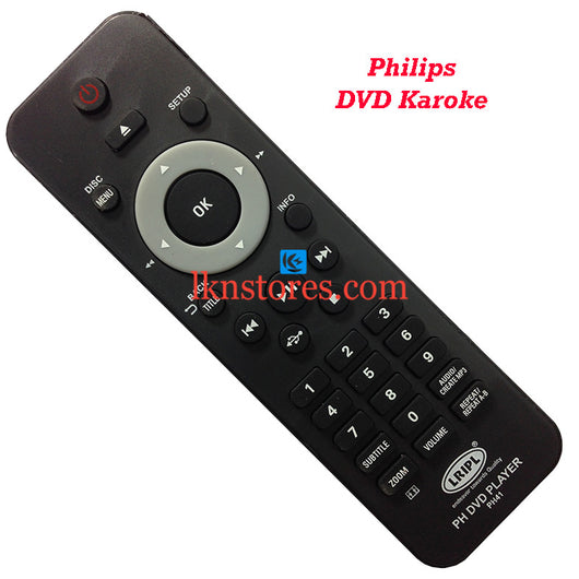 Philips DVP3520 DVD replacement remote control - LKNSTORES