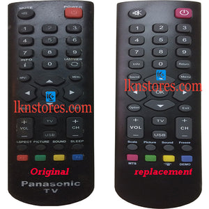 Panasonic RC 2K LED Replacement remote control - LKNSTORES