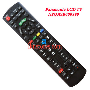 Panasonic N2QAYB000399 LCD replacement remote control - LKNSTORES