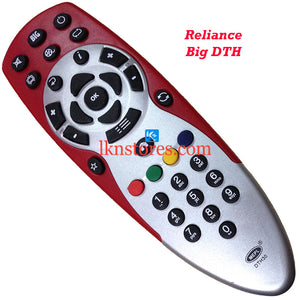 Reliance BIG DTH replacement remote control - LKNSTORES