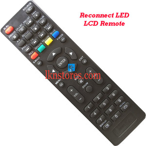 Reconnect RELEG3205 LED LCD Remote Control Best Compatible model4 - LKNSTORES