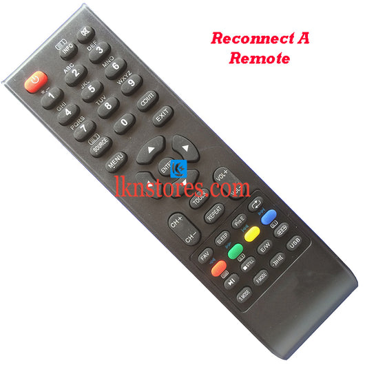 Reconnect LED LCD Remote Control Best Compatible model1 - LKNSTORES