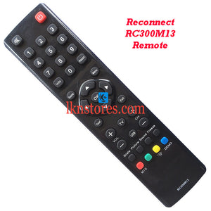 Reconnect RC300M13 LED LCD Remote Control Best Compatible model3 - LKNSTORES
