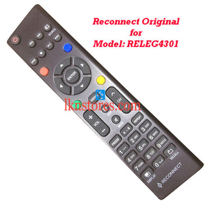 Reconnect RELEG4301 LED Original Remote Control - LKNSTORES